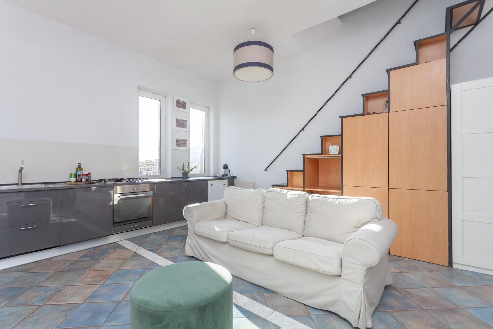 San Lorenzo Skyrail Loft - By Openroma Rom