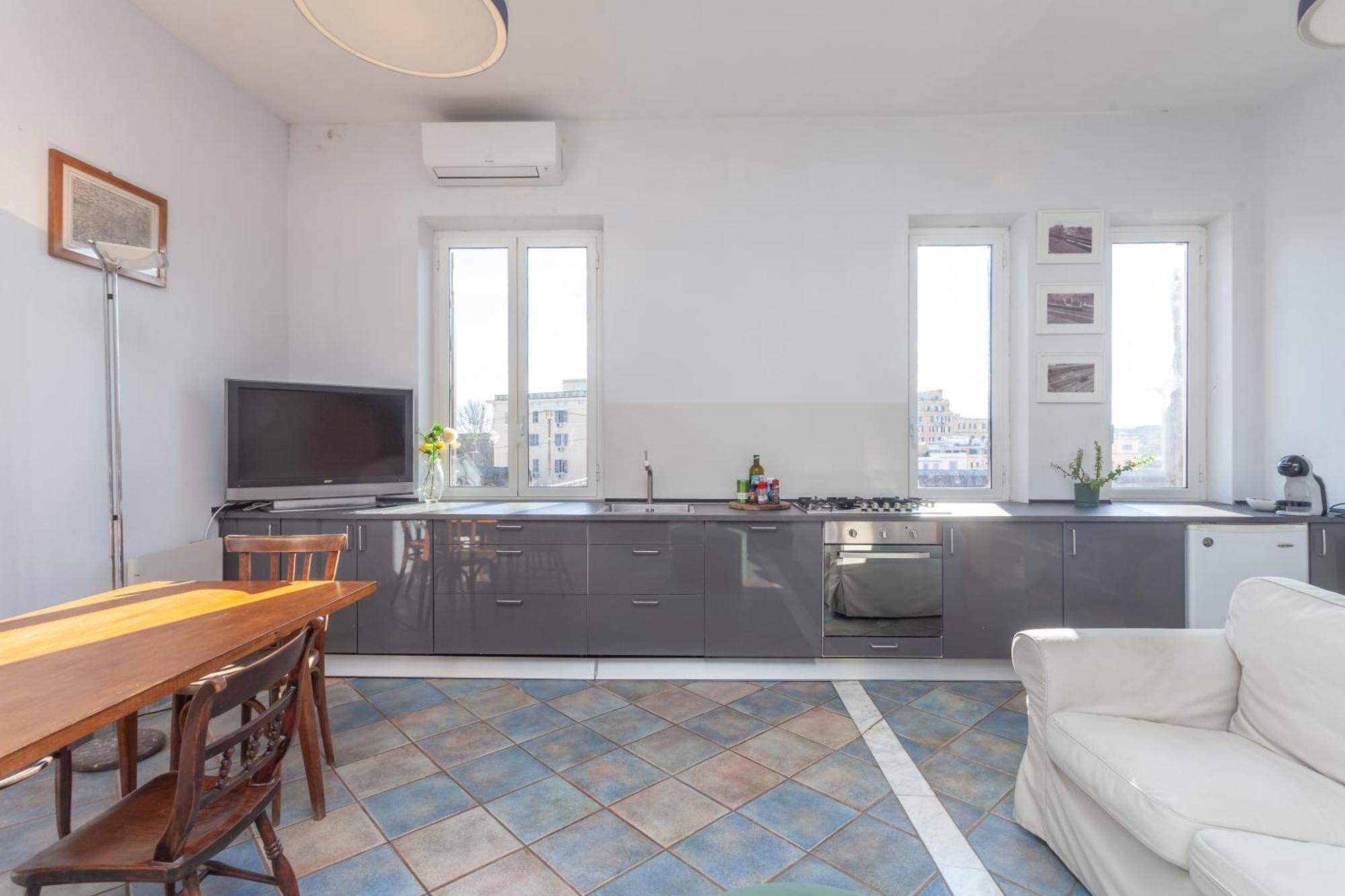 San Lorenzo Skyrail Loft - By Openroma Apartment Rom